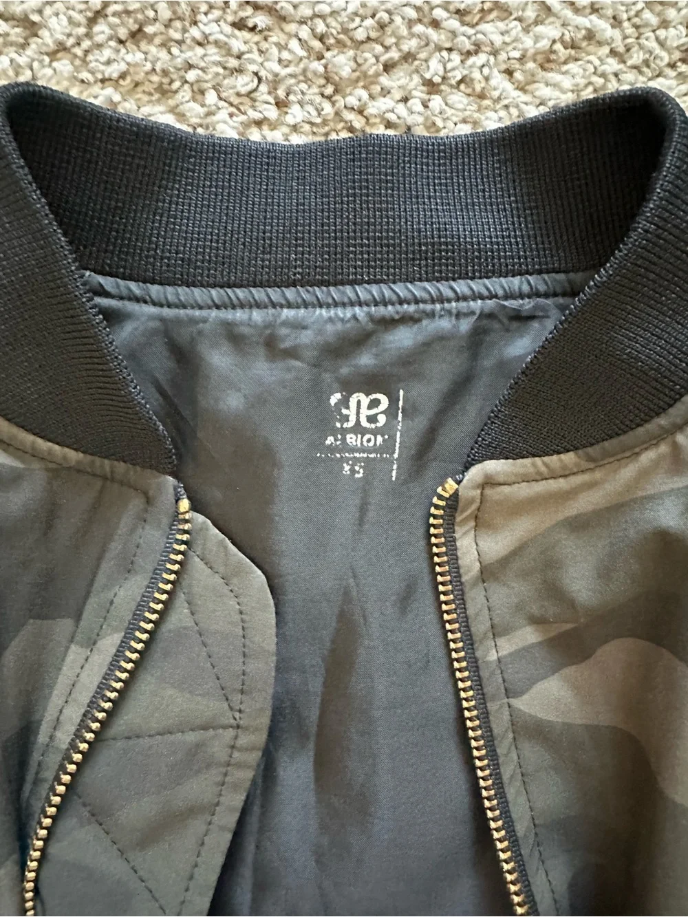 Albion Camouflage Bomber Jacket